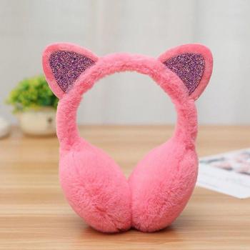 Girls' Fluffy Cat Ear Ear Warmers