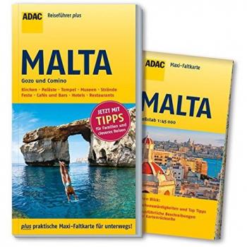 ADAC Reiseführer plus Malta: mit Maxi-Faltkarte zum Herausnehmen