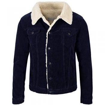 Rock Creek Herren Winterjacke mit Teddyfutter