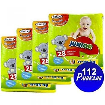 Maury Junior Super Assorbenti 11‑25 kg – 112, 4x28