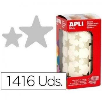 Gomets Star Argento 19,5 mm