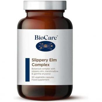 Biocare's Natural Slippery Elm Complex with 90 Capsules
