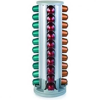 Coffee Pod Holder for Nespresso, Aluminium, 40 Pods