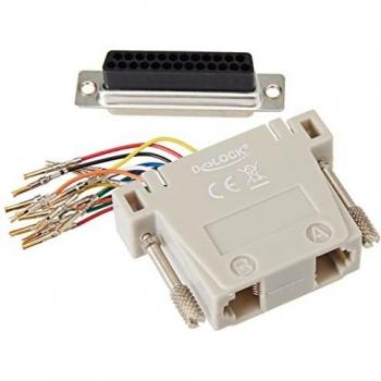 Adattatore Rete DeLOCK Beige con Daumenschrauben