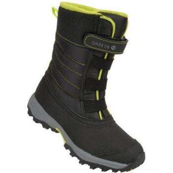 Skiway II Botas de Nieve con Fijación Pegajosa en Color Negro
