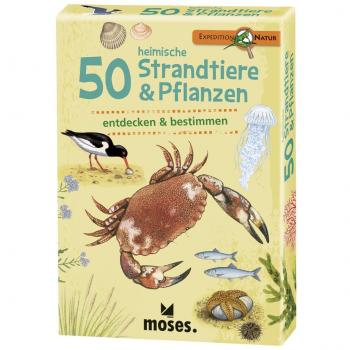 Bestimmungskarten für 50 heimische Strandtiere und Pflanzen