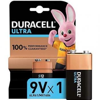 Duracell Ultra 9V Alkaline Battery