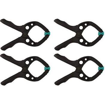 Wolfcraft 4 Pinces de serrage à ressort Micro-fix