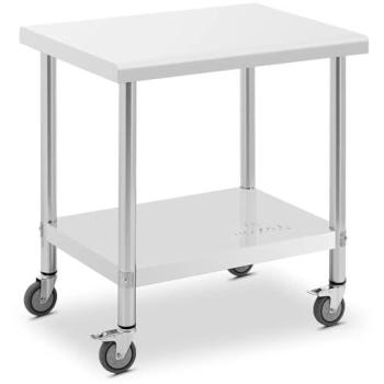 Table inox de travail 60 x 80 cm 135 kg