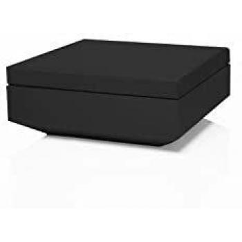 Bain de soleil sofa lounge pouf Velor anthracite