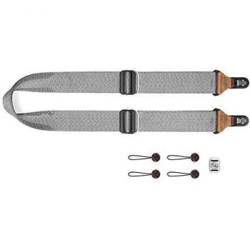 Peak Design Slide Ash Kameragurt hellgrau 145 cm Länge 4,5 cm Breite