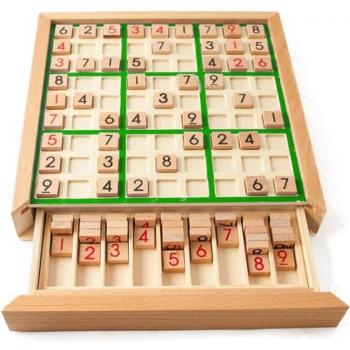 Pädagogisches Klapp-Spieltisch mit Bildungsspielen