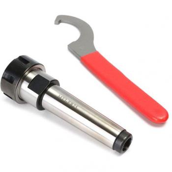 Herramienta de fresado fija MT3 ER25 M12 con llave