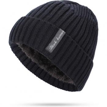 Soft Cotton Winter Hat and Scarf Set for Men