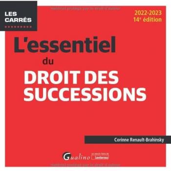 L'essentiel du droit des successions (2022-2023)