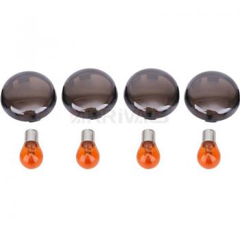 Lente + Bombilla Harley V-Rod Dyna XL883/XL1200, 4 piezas