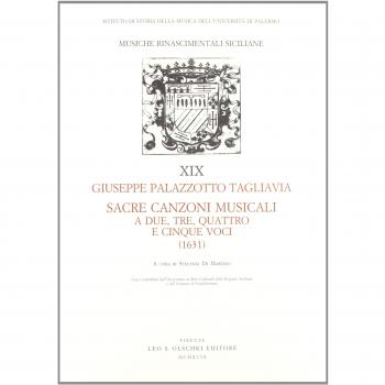 Sacre canzoni musicali a due, tre, quattro e cinque voci