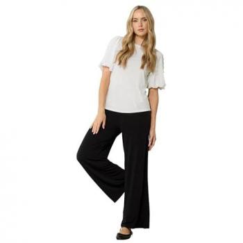 Blouse Élégante Dobby Blanche Long Tall Sally