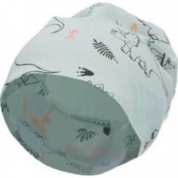 Sterntaler Slouch-Mütze Dinosaurier grün