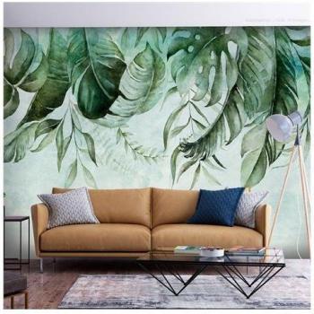 Fotomurale Verde Storia Adesiva 98x70