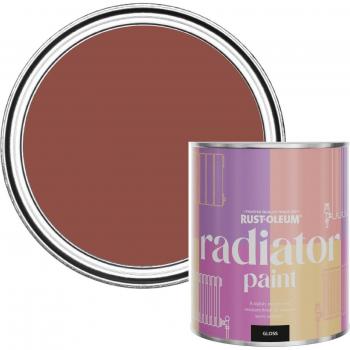 Rust‑Oleum Fire Brick Glossed Radiator Paint – 750 mL