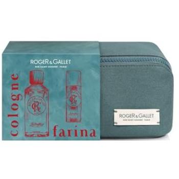 Roger & Gallet Trousse Cadeau Jean Marie Farina Eau de Cologne + Spray Déodorant