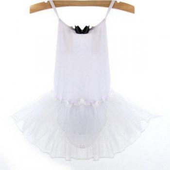 Vestido de Danza para Niños con Falda Tutú Swan Show
