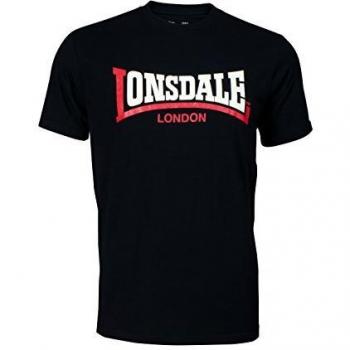 Lonsdale Two‑Tone Short Sleeve T‑Shirt – Streetwear Essentials