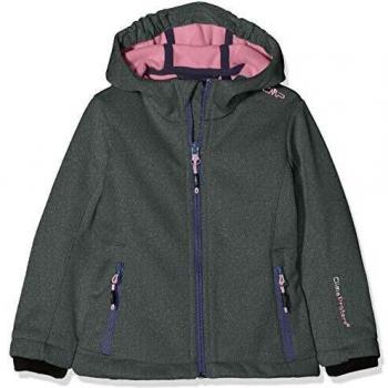 Softshell‑Jacke für Mädchen – Kaky Melange Candy 152 (SKU 3A29385N‑M)