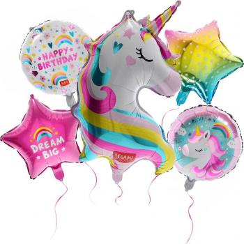 Set de Globos Fiesta Legami Unicornio