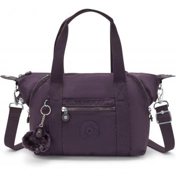 Kipling Art Mini 10L Purple Shoulder Bag (Unisex)