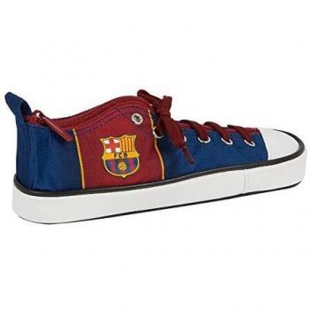 Barça Marine‑Granite Shoulder Tote – 24x8x8.5 cm with Outside Pocket