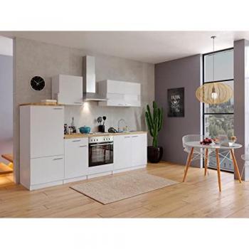 Modulare Cucina Malia 270 cm, Color Bianco