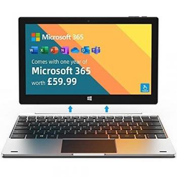 Jumper Touchscreen Laptop with Office 365, 11.6 Inch FHD, Metal Body, Gray