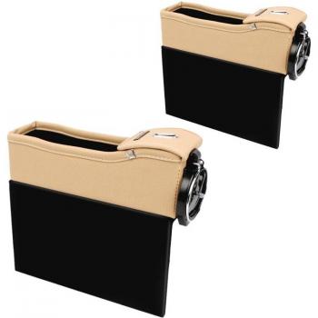 Caja de Almacenamiento de Coche Beige