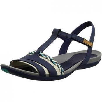 Clarks Sandalette TEALITE GRACE, Rauleder, Blau, Damen
