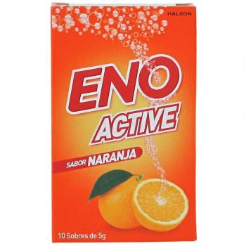 Enos Naranja: 10 paquetes de 5 g cada uno