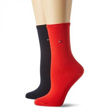 2PACK dámské ponožky Tommy Hilfiger vysoké v multicolor provedení