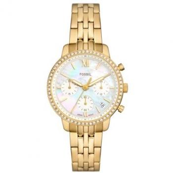 Gouden Fossil Neutra Dameshorloge ES5358
