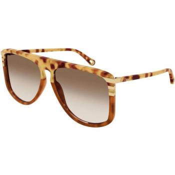 Chloé Women's Havana Brown Sunglasses