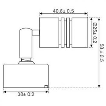 Talamex Silver Reading Lamp, 100 Lumens – Ep13‑459‑110