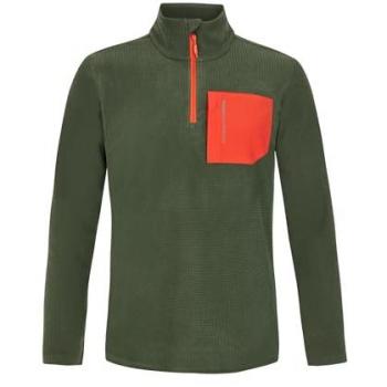 Protest Herren Longsleeve Fleece mit Halbzip, Care