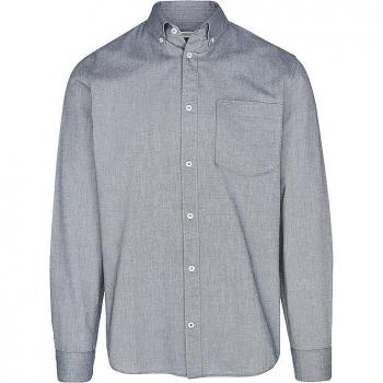 Tom Tailor Hemd 1042640 Grau Regular Fit L male