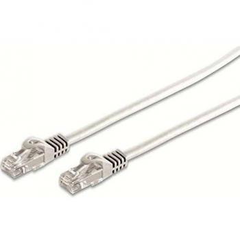 S/CONN Netzwerkkabel RJ45 Patchkabel CAT 7 U/UTP, grau, 15 m