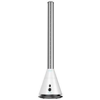 Cecotec ForceSilence 9800 Skyline 96 cm Bladeless‑Ventilator – Kupfermotor, 9‑Stufen, 8h Timer, Schaukel, Fernbedienung, Weiß