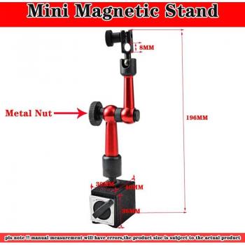 10 mm Messuhr mit magnetischer Basis & Halfter – Prüfkomparator für Ausrüstetests