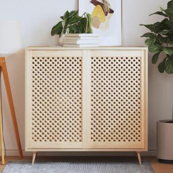 Estilo Natural: Puertas Entramadas en Madera de Pino