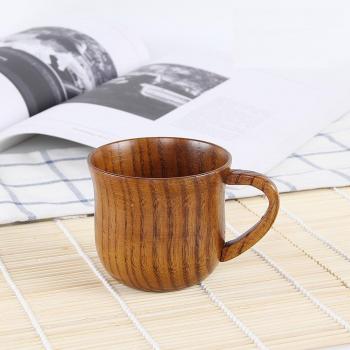 Tazas de madera para té y café
