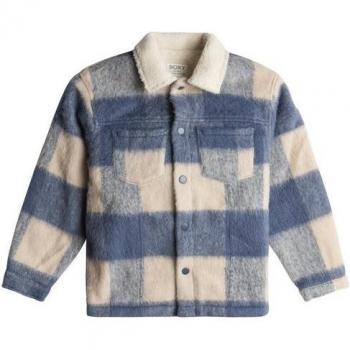 Roxy Fleece-Pullover Kids – Blau, 80% Poly, 20% Wool, Größe 14