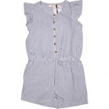 Abbigliamento bambino a righe con volani – 10 anni, colore blu notte